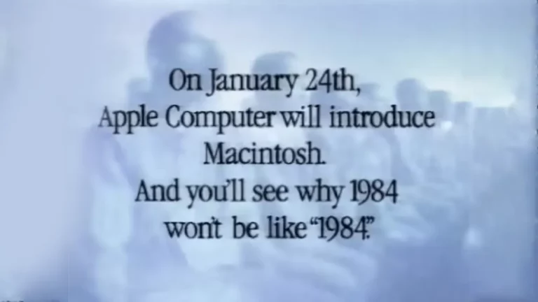 apple 1984 tv commercial