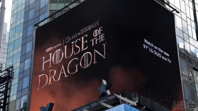 house of dragons 3d billboard