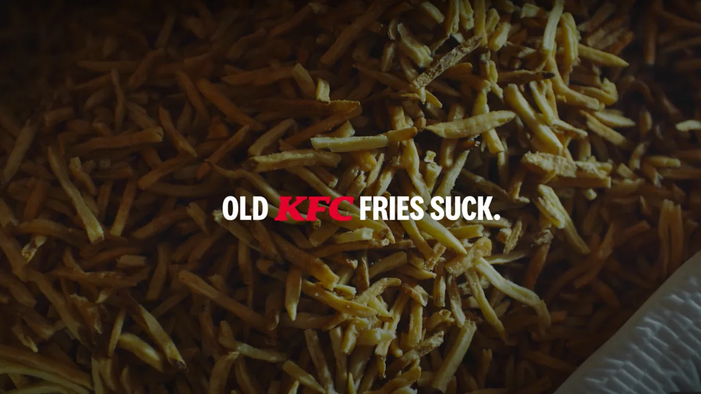 kfc old fries campaign