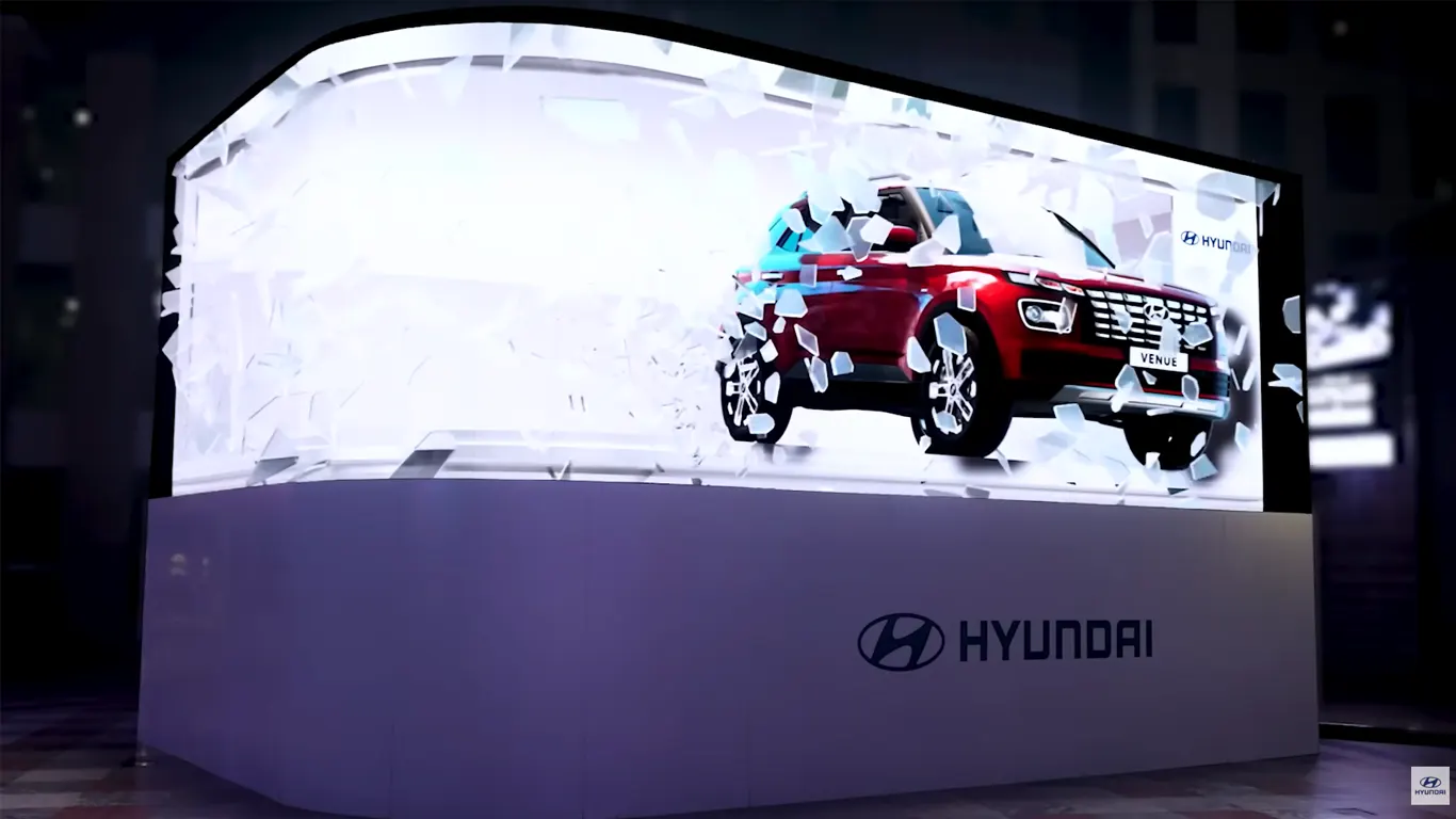 hyundai 3d billboard