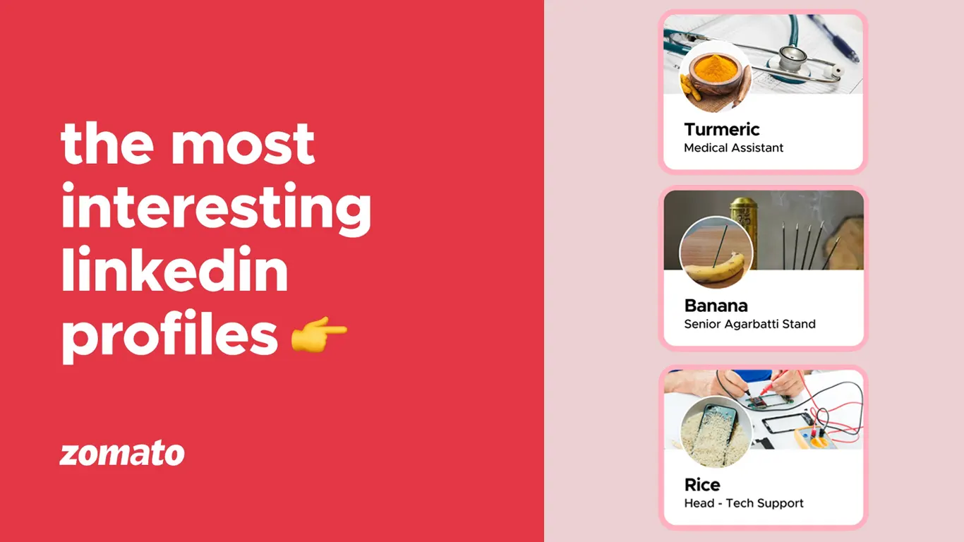 zomato interesting linkedin profiles
