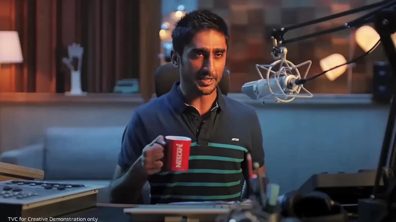 stay started with nescafe ad