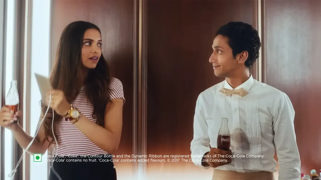 coca cola x deepika
