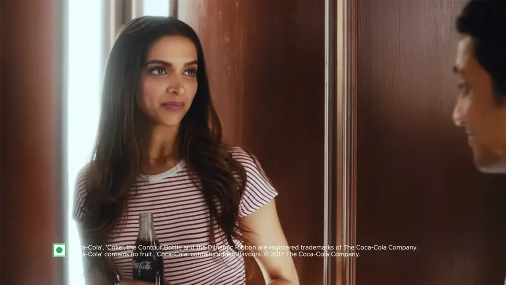 deepika - elevator ad