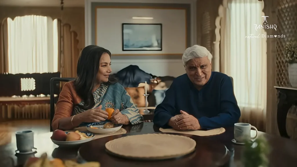 shabana azmi javed akhtar - first ad