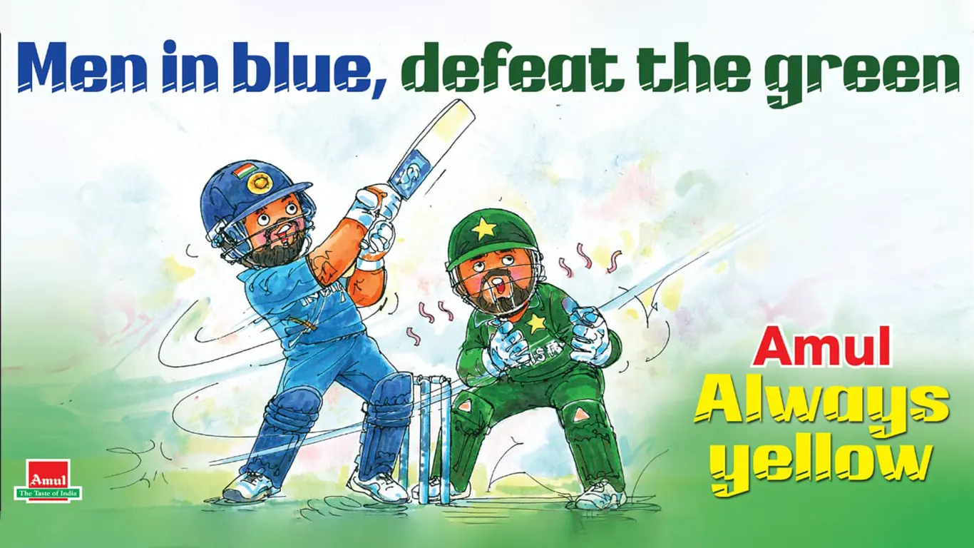 amul - india vs pak