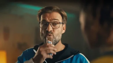Jürgen Klopp in snickers ad campaign