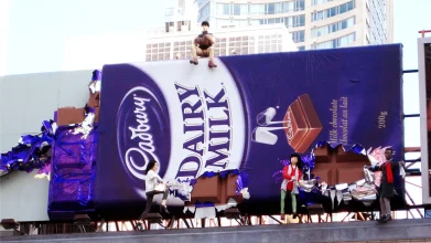 cadbury billboard dundas square toronto