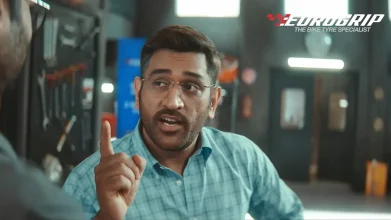 eurogrip x dhoni ad
