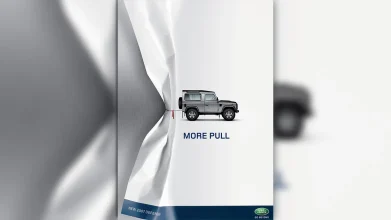 land rover - more pull newspaper ad